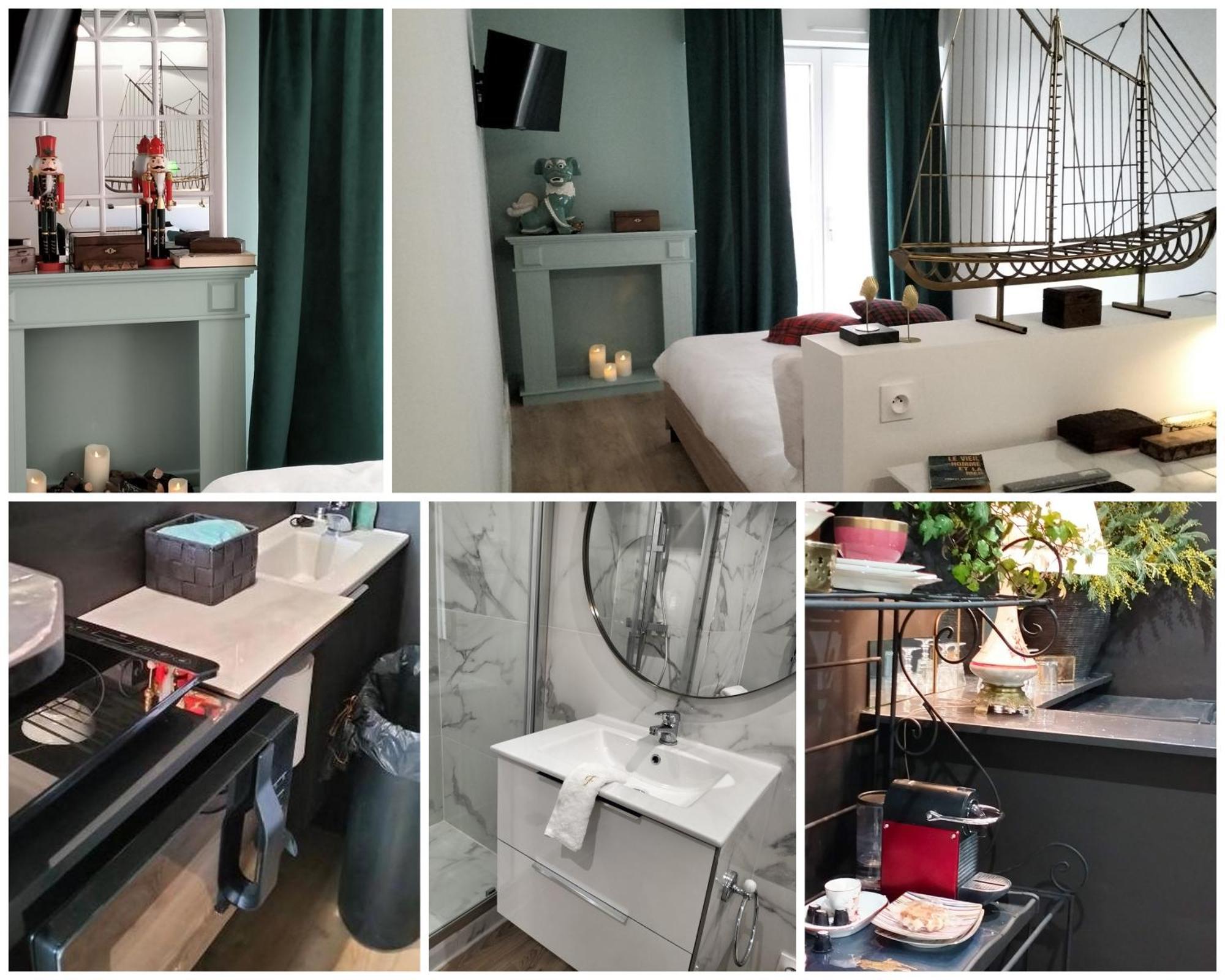 Le Fortuny - 3 Suites, 2 Apparts, 1 Chambre - Proche Tram Ligne Aeroport Et Parking Gratuit Mérignac Exterior foto