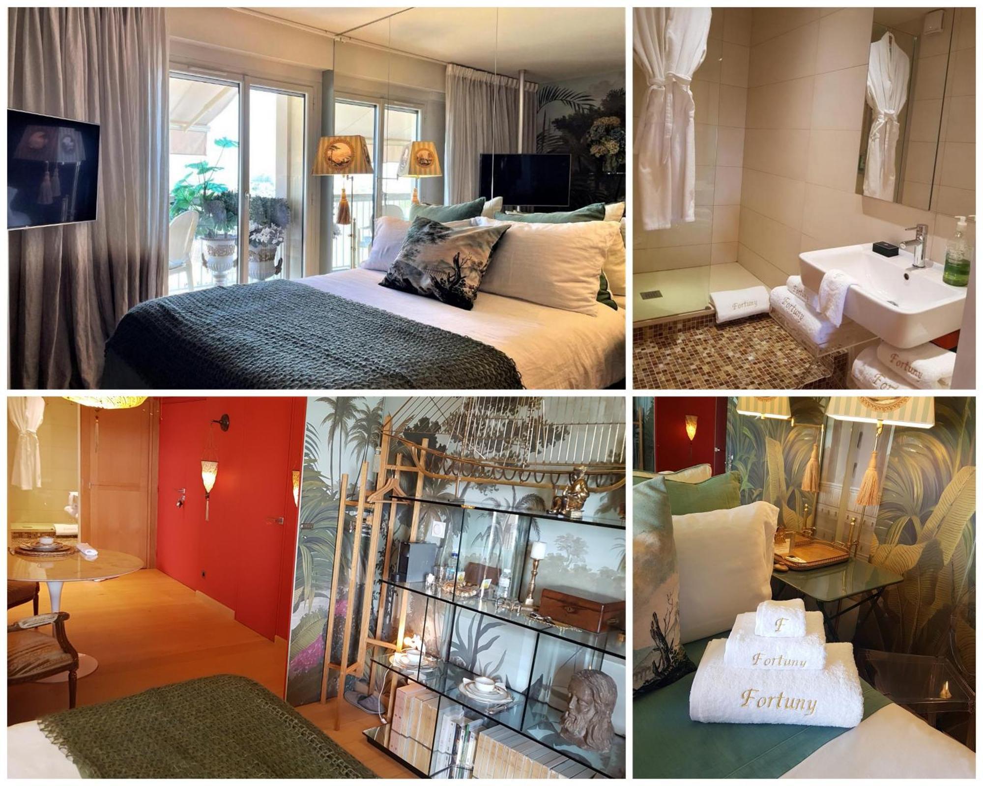 Le Fortuny - 3 Suites, 2 Apparts, 1 Chambre - Proche Tram Ligne Aeroport Et Parking Gratuit Mérignac Exterior foto